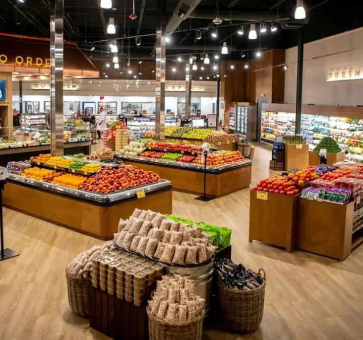 LincSell POS running in a grocery store