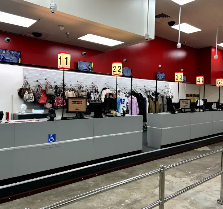 LincSell POS running in a thrift store